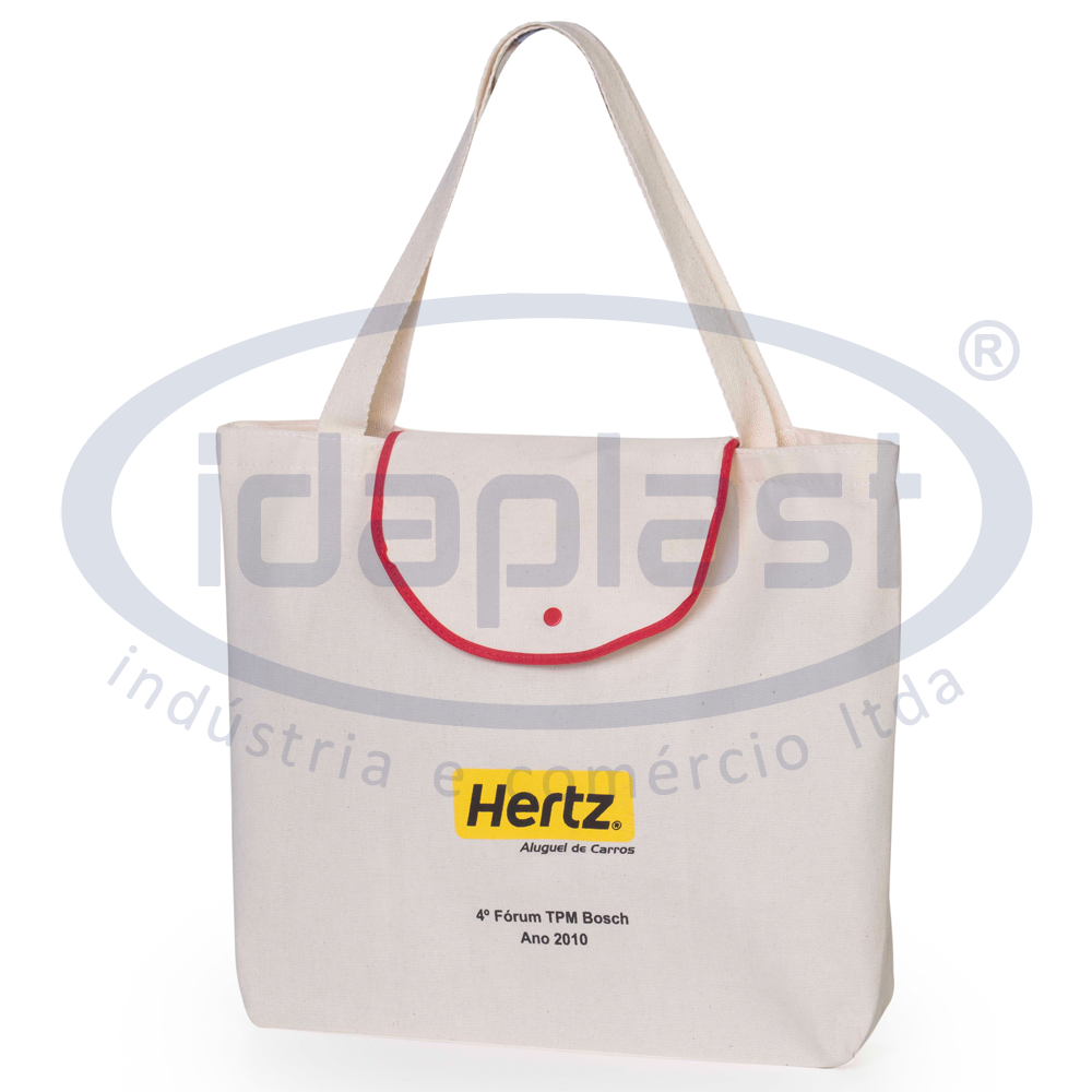 ecobag dobrável personalizada