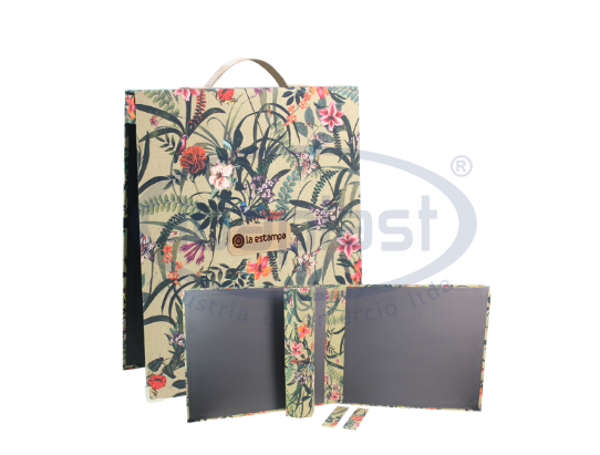 Mostruário de tecido personalizado