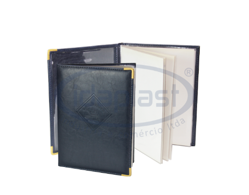 Pasta cardápio personalizada