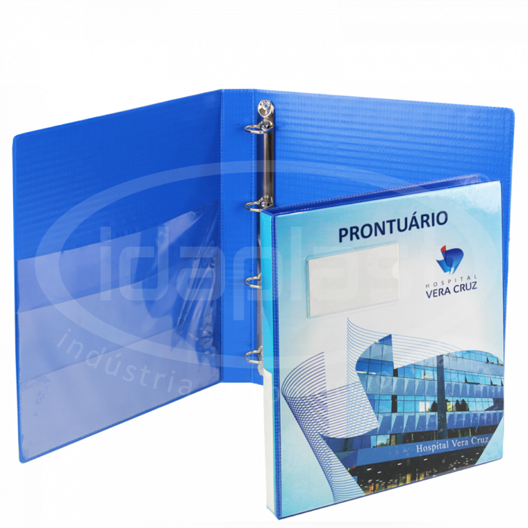 Pasta Prontuário Médico Personalizada - Idaplast
