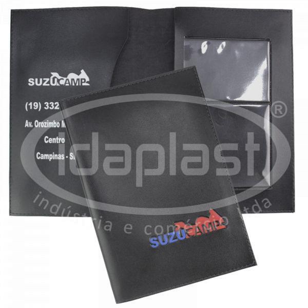 fabricante porta manual couro