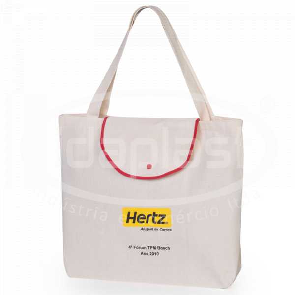 sacola ecobag dobrável