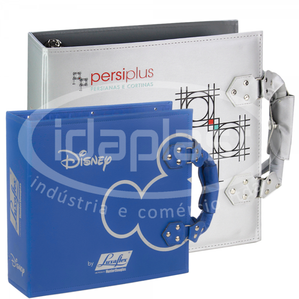 pasta para mostruário de tecidos