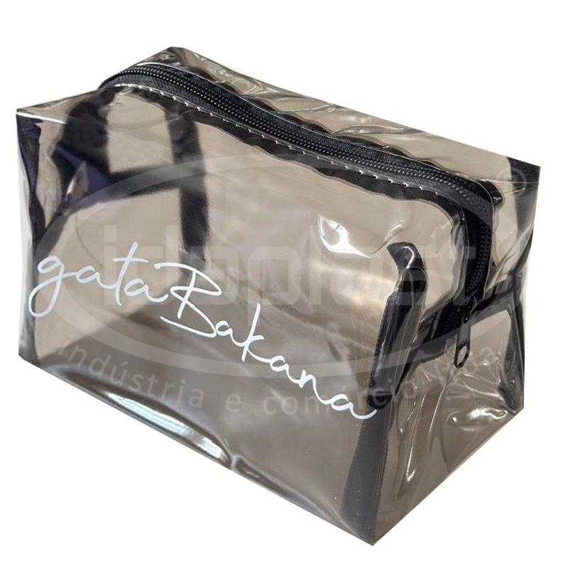 Necessaire Plástica Personalizada - Em PVC, Transparente!